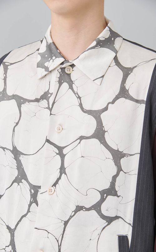 【reADdress】リメイクシャツブルゾン