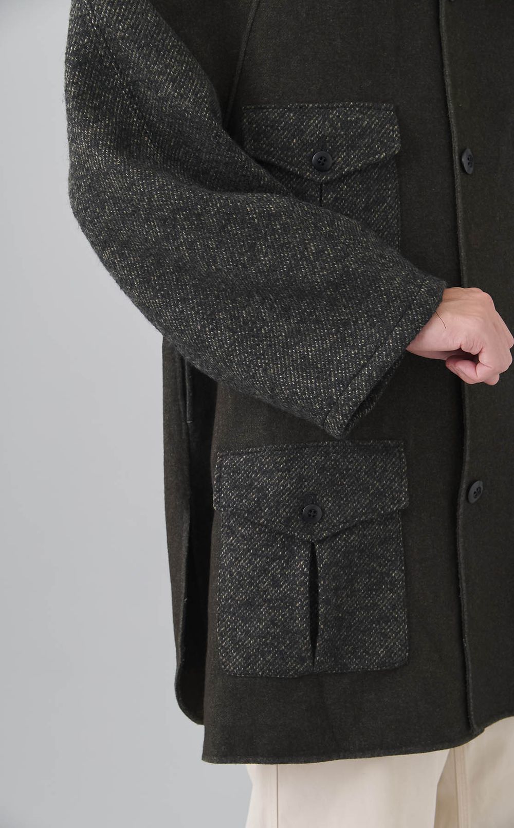 【reADdress】リメイクミディコート