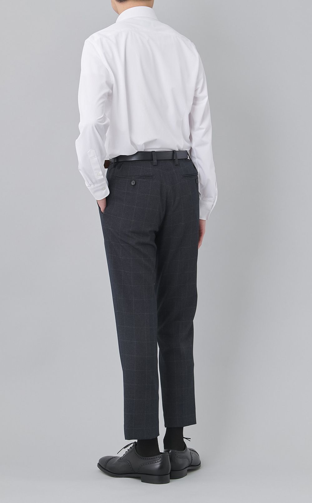 トロッターボタンダウンシャツ