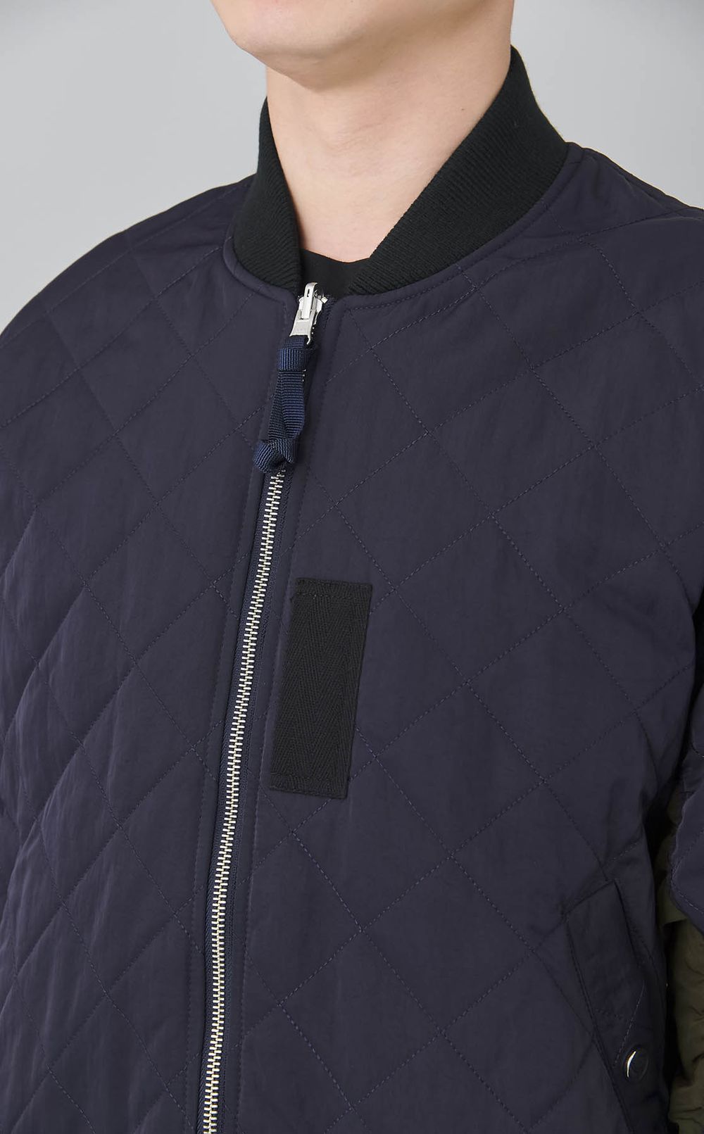 キルティングボンバージャケット