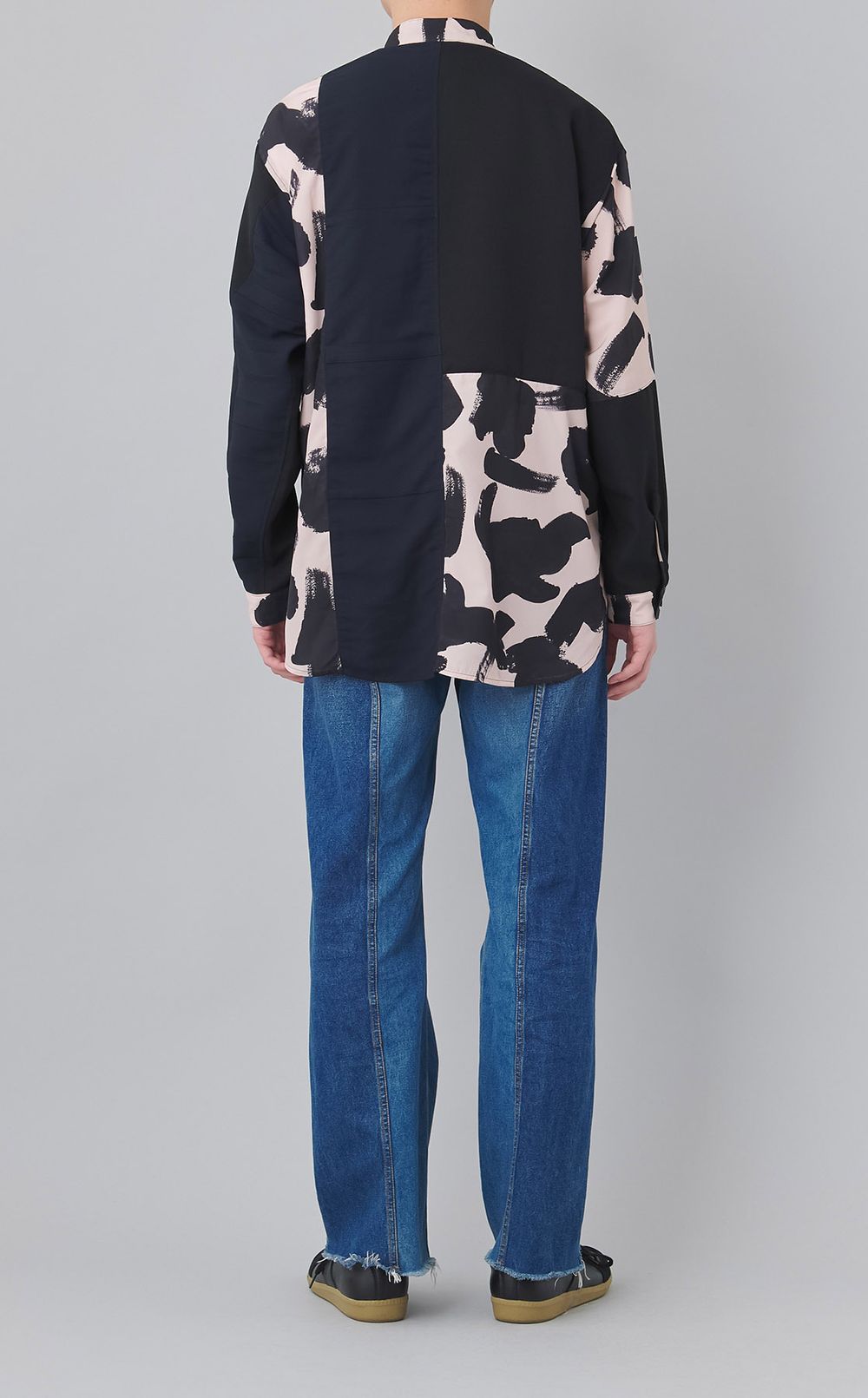 【reADdress】リメイクスタンドカラーシャツ