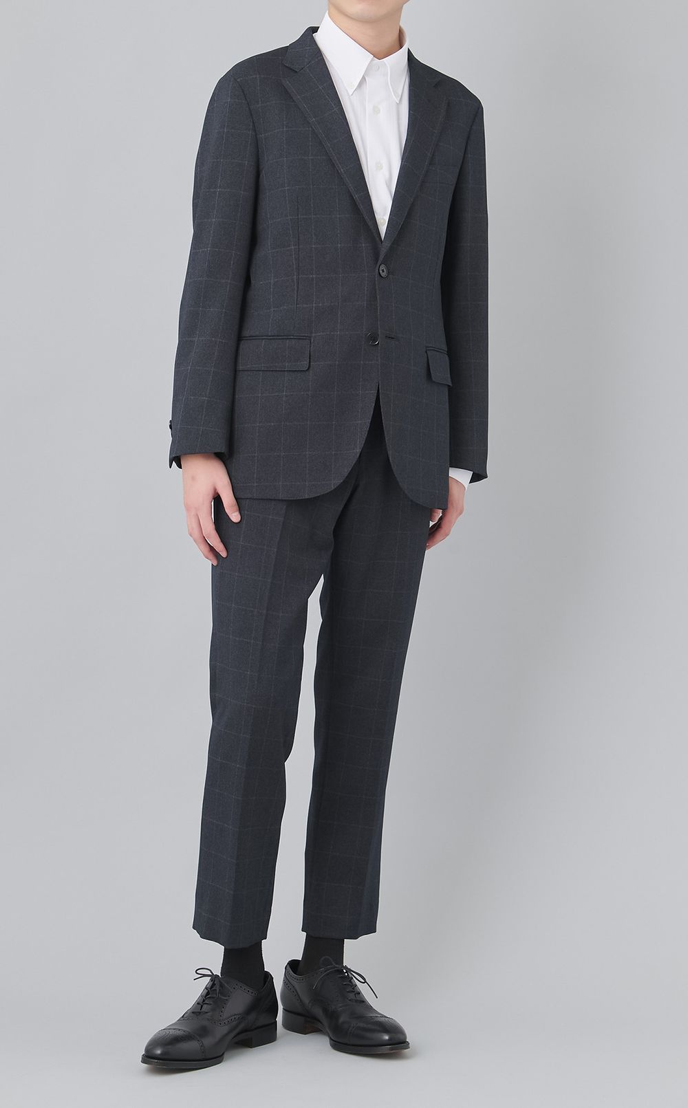 トロッターボタンダウンシャツ