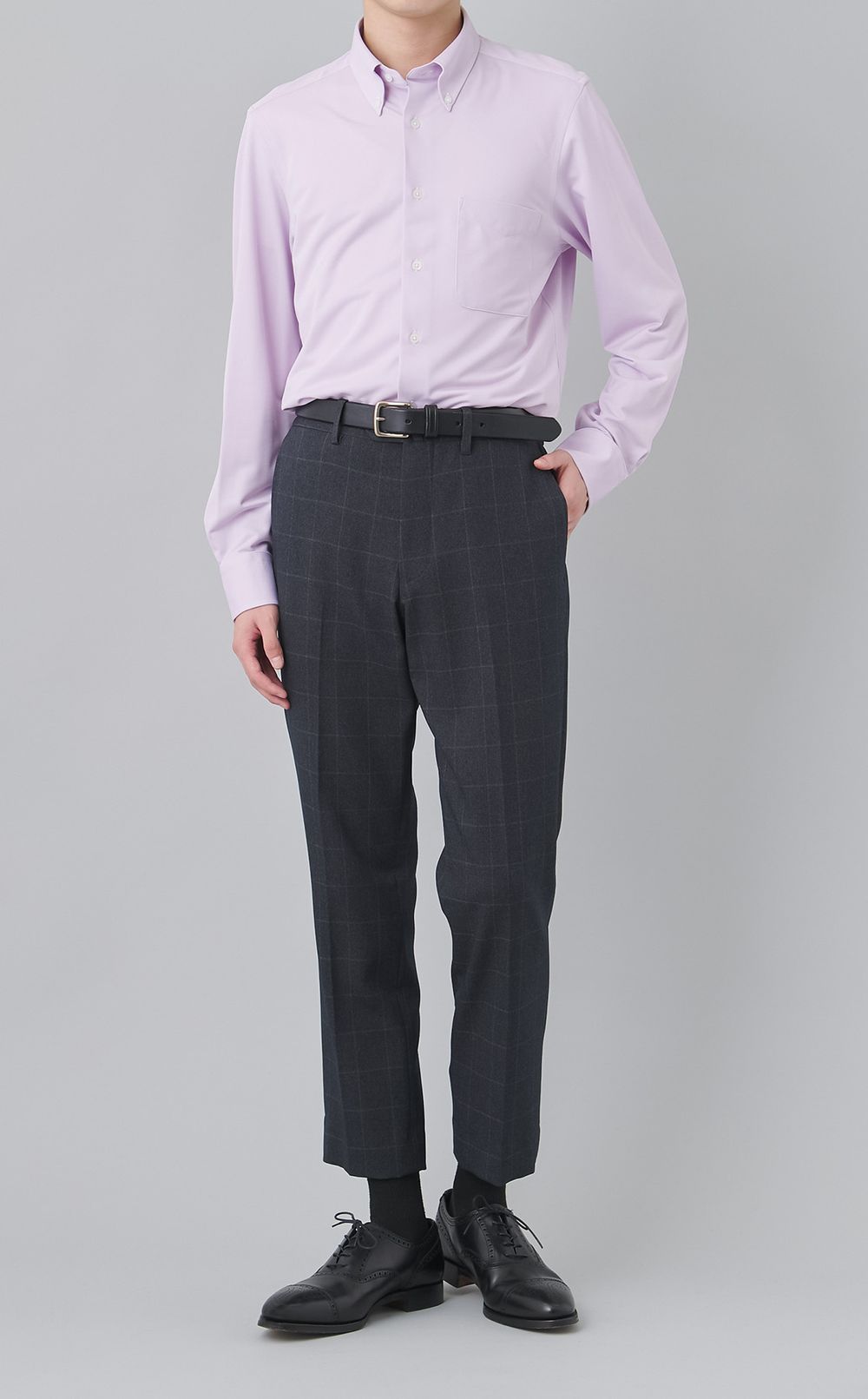 トロッターボタンダウンシャツ