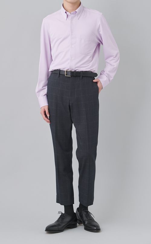 トロッターボタンダウンシャツ