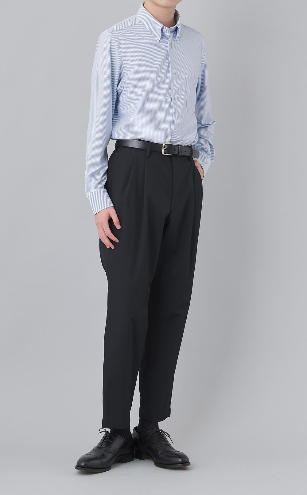 トロッターボタンダウンシャツ