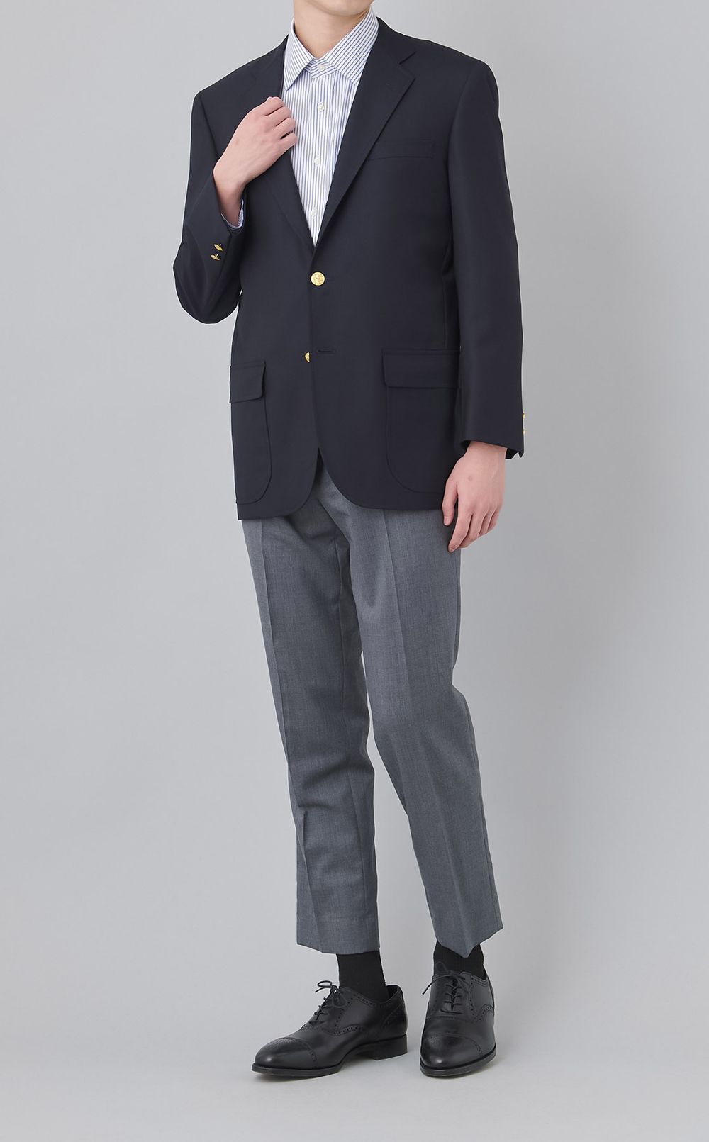 ストライプドレスSH Slim