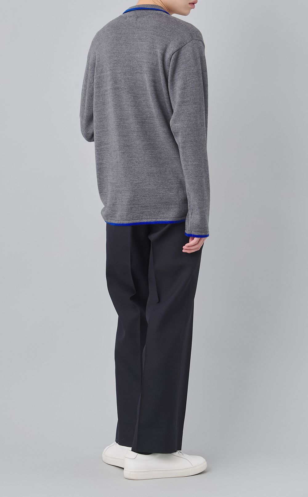 ウールコットンニットプルオーバー