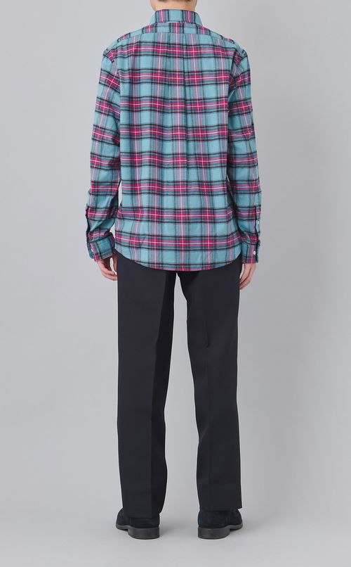 フランネルチェックシャツ