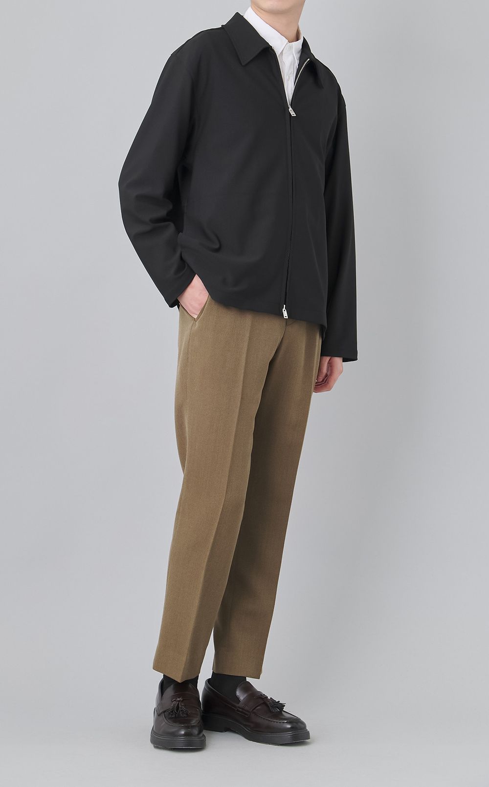 ハイテンショントリコットブルゾン