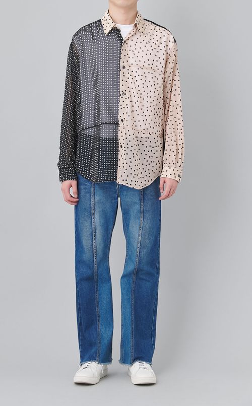 【reADdress】リメイクレギュラーカラーシャツ