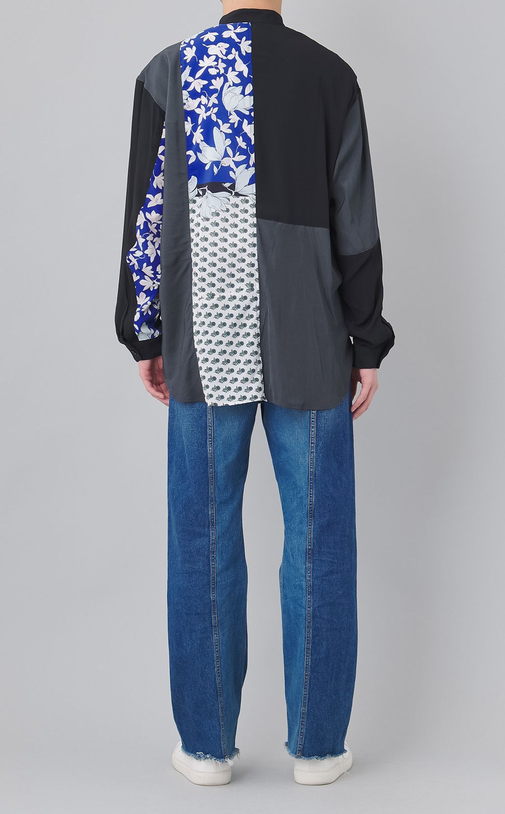 【reADdress】リメイクスタンドカラーシャツ