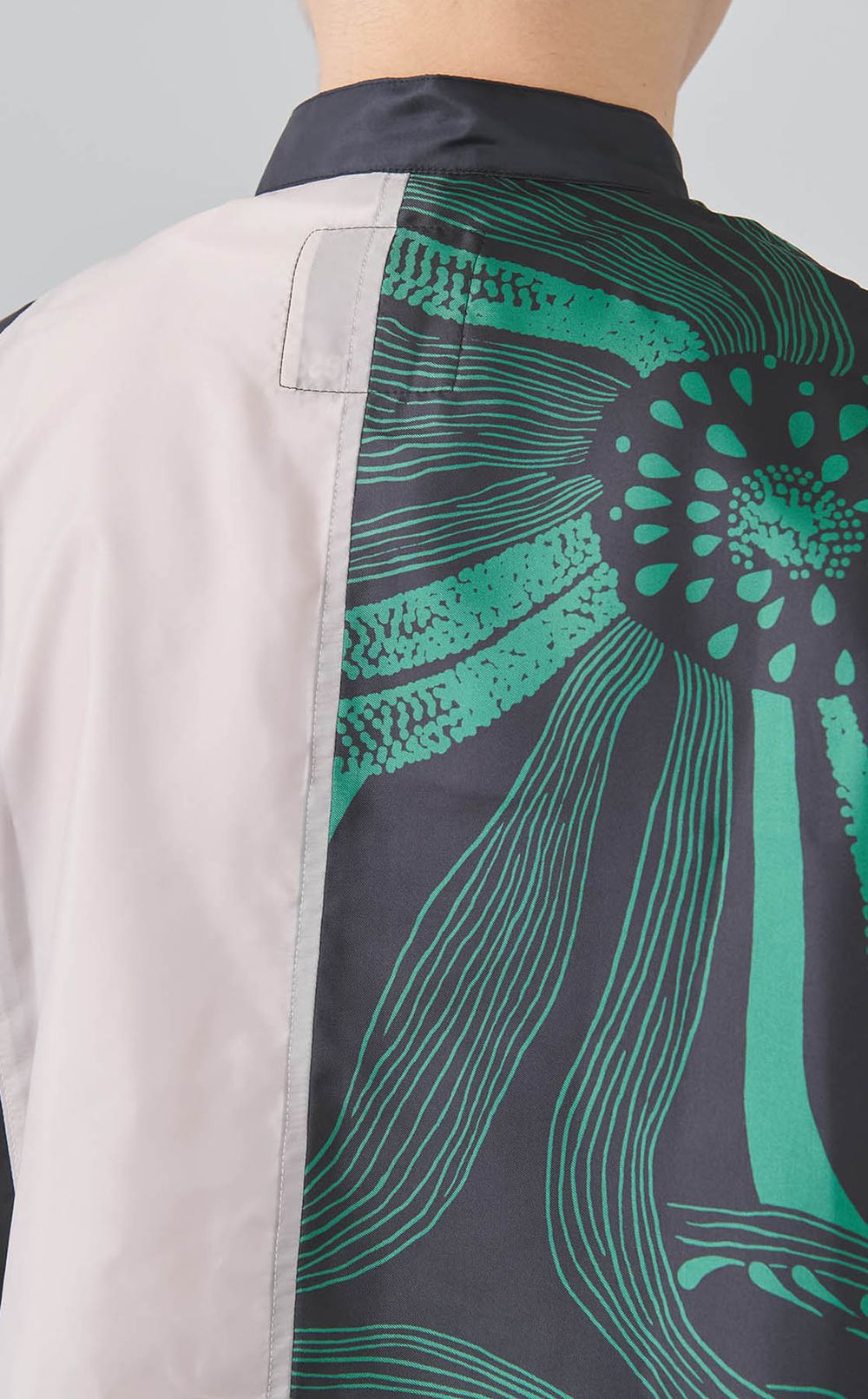 【reADdress】リメイクスタンドカラーシャツ