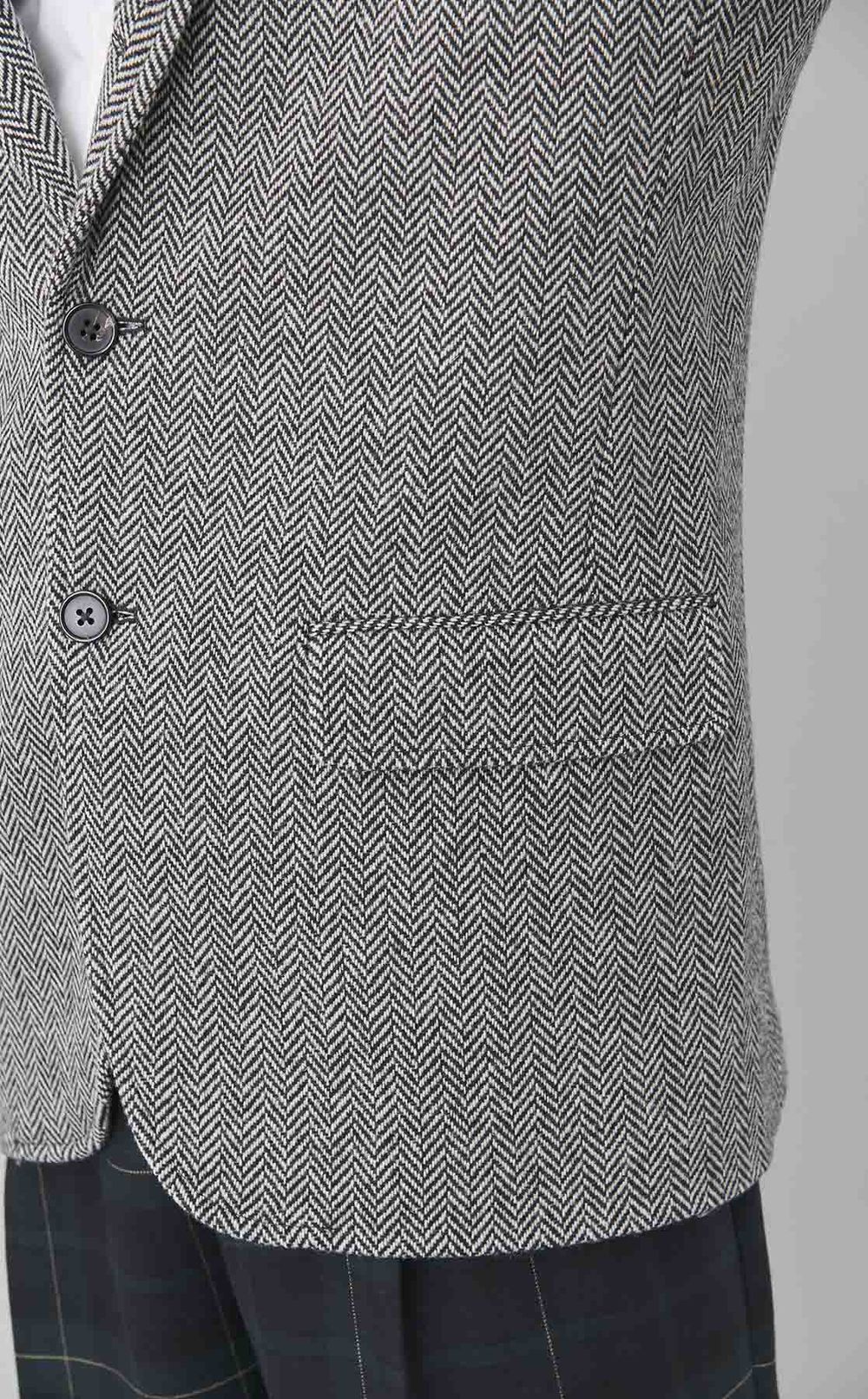 テーラードツイードジャケット