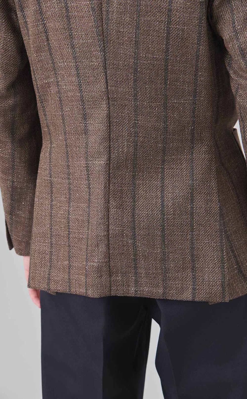 チェックシングルジャケット