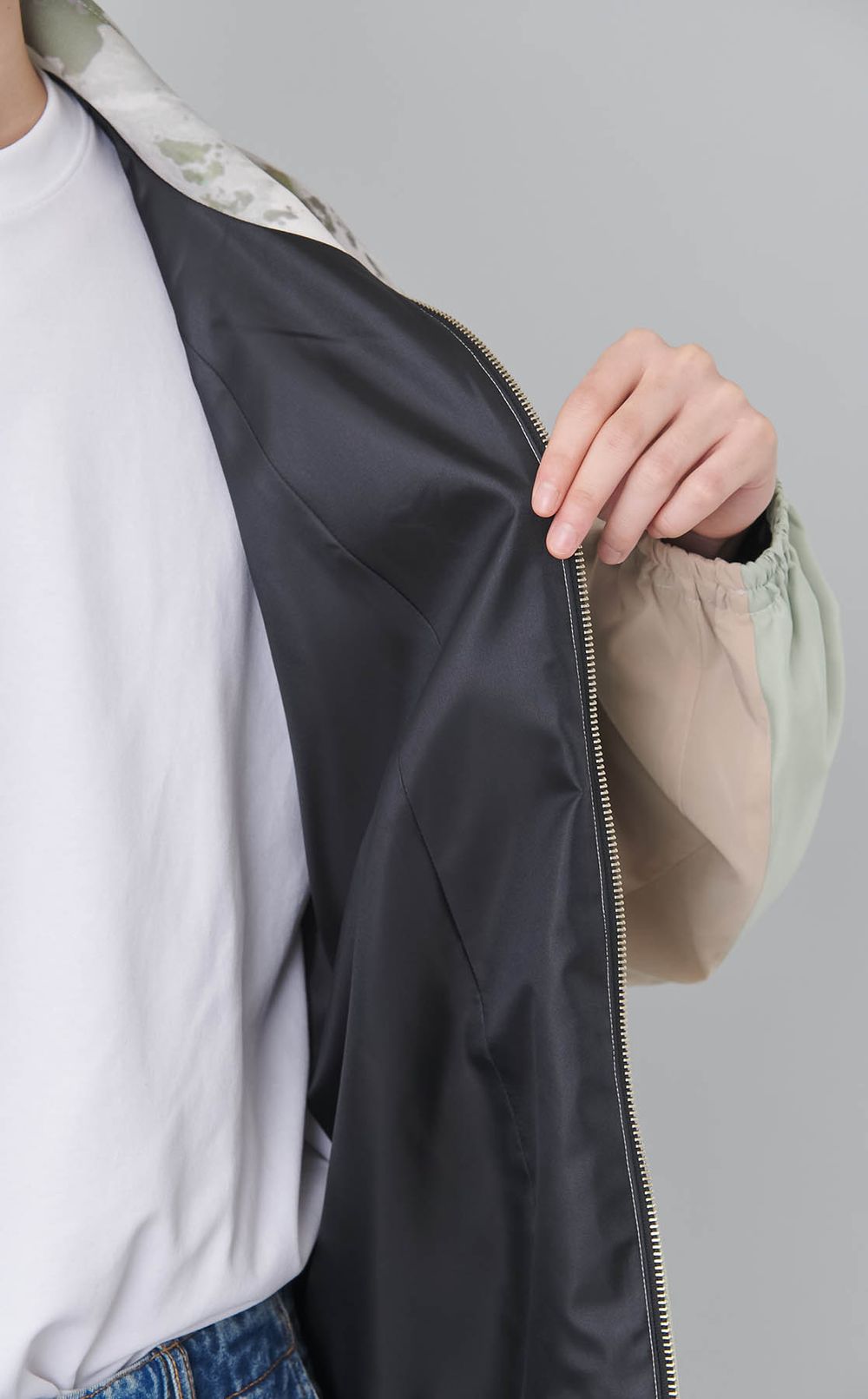 【reADdress】リメイクブルゾン