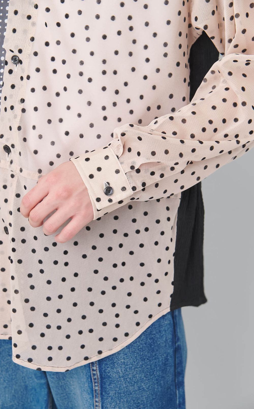 【reADdress】リメイクレギュラーカラーシャツ