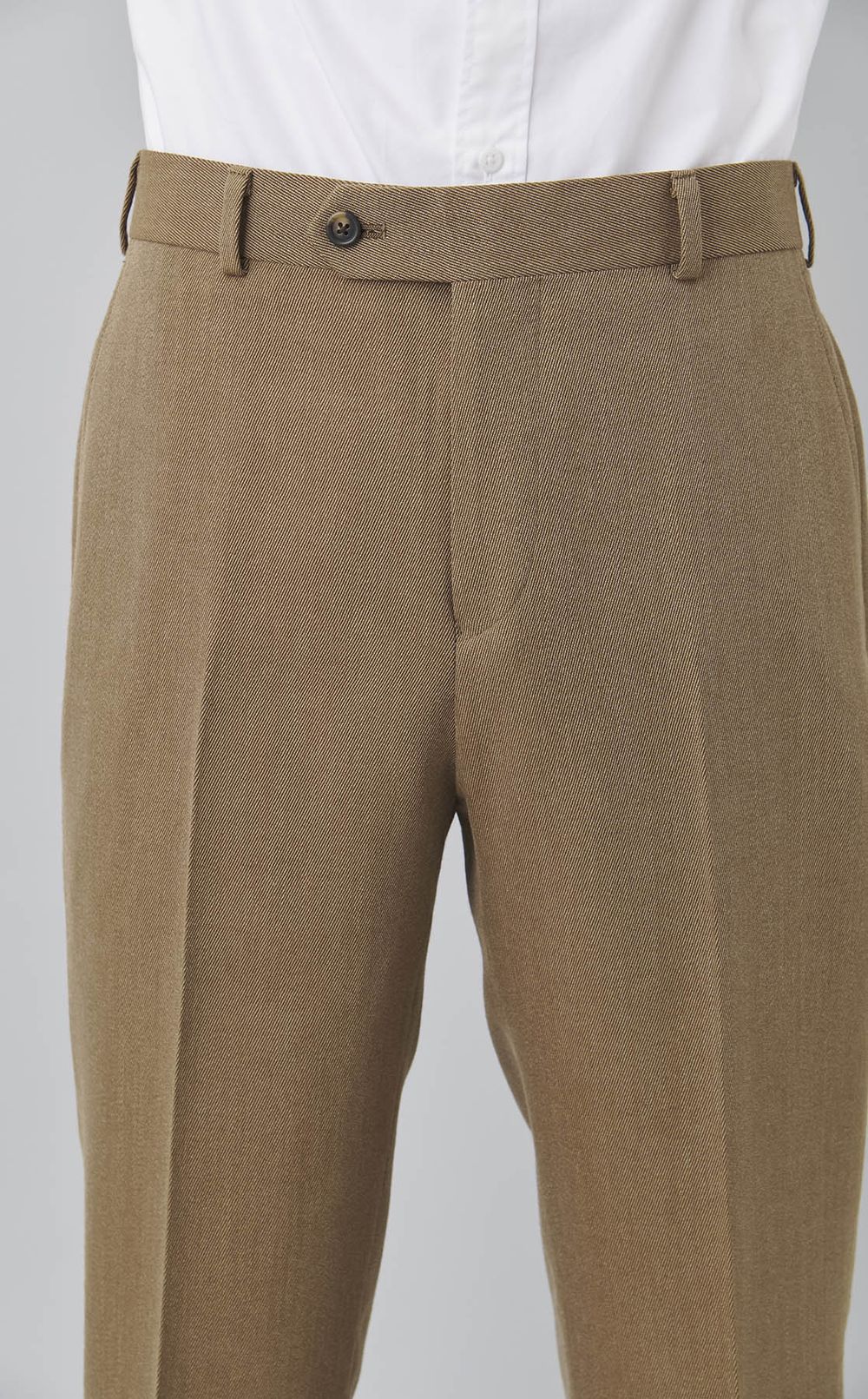 ウールコバートツイルスラックス