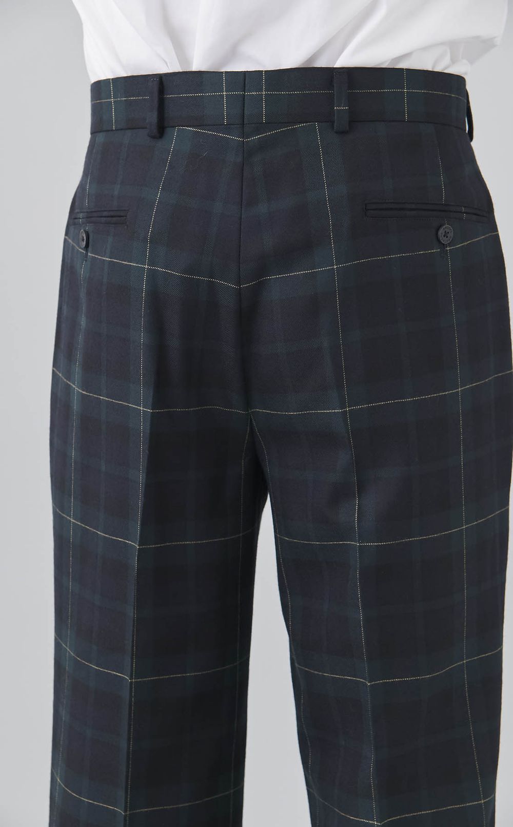 2タックウールスラックス