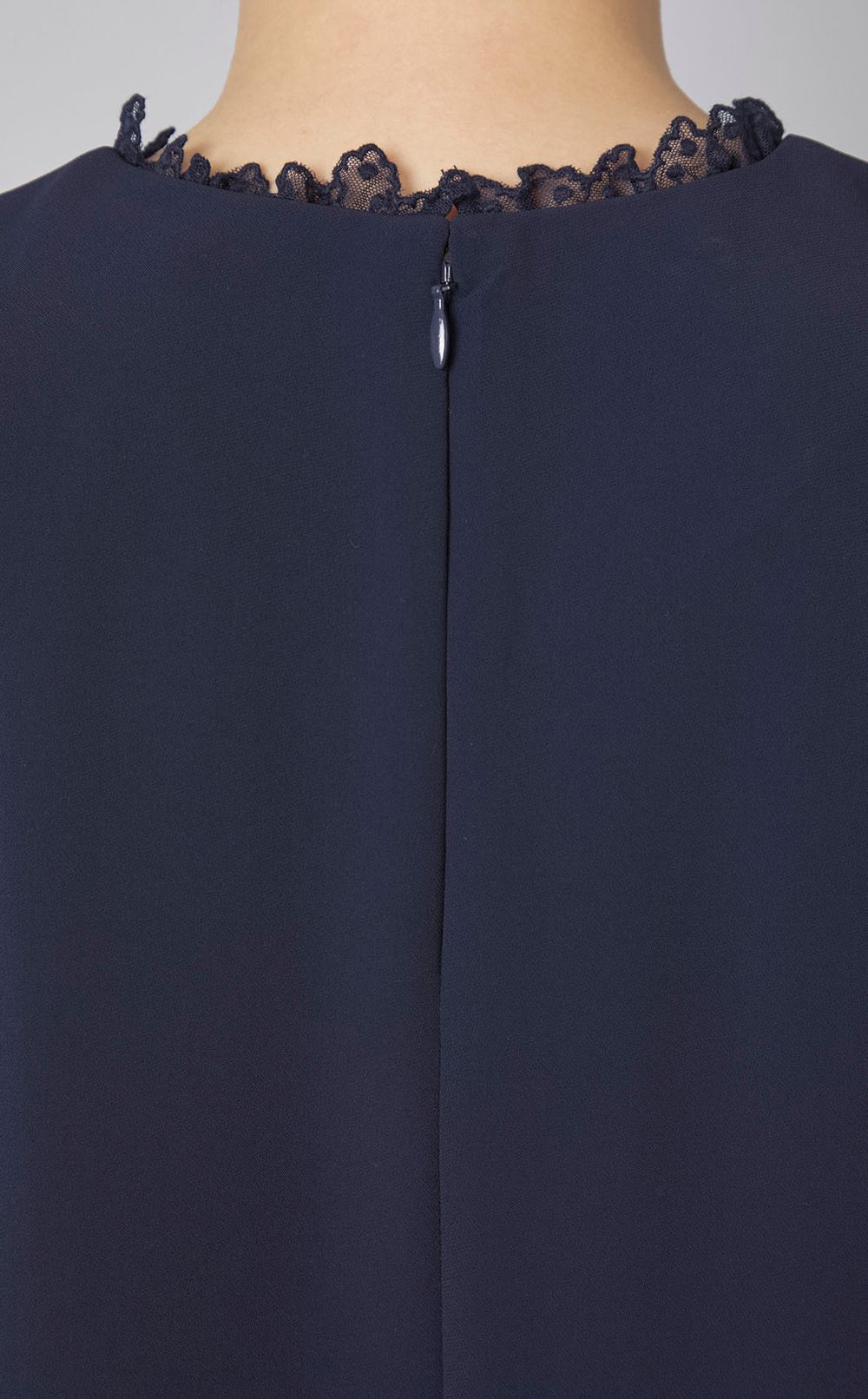 レース襟タックスリーブセットアップ