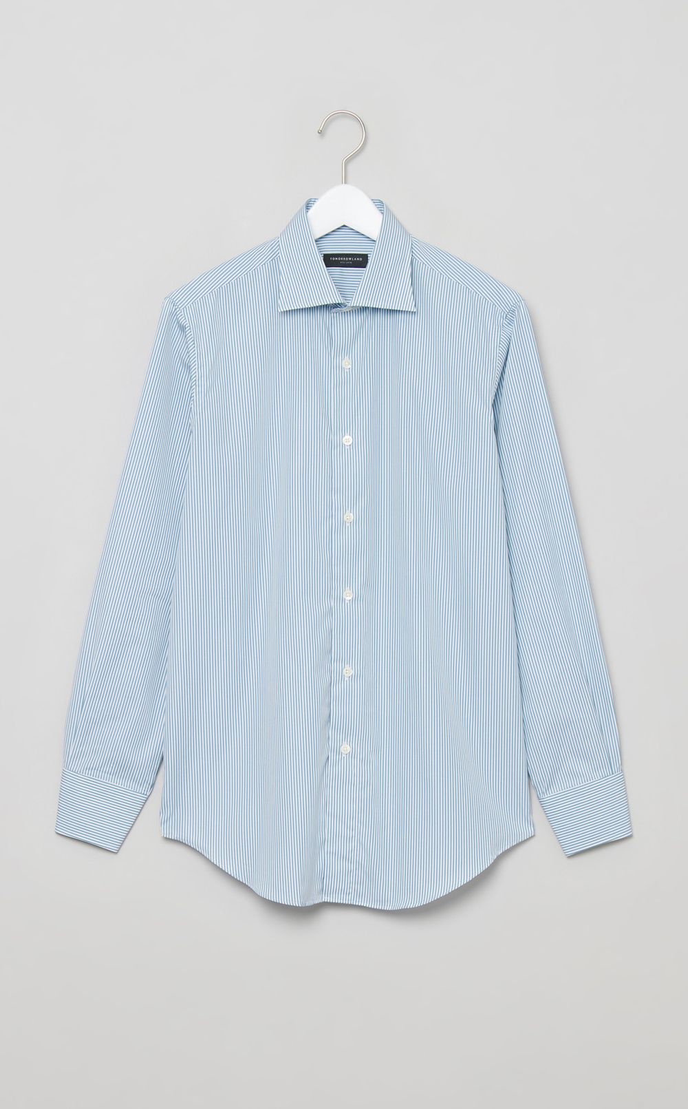 キャンディストライプドレスシャツ