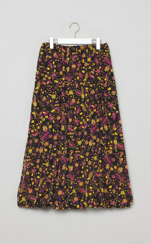 フラワープリン卜バルーンスカー卜