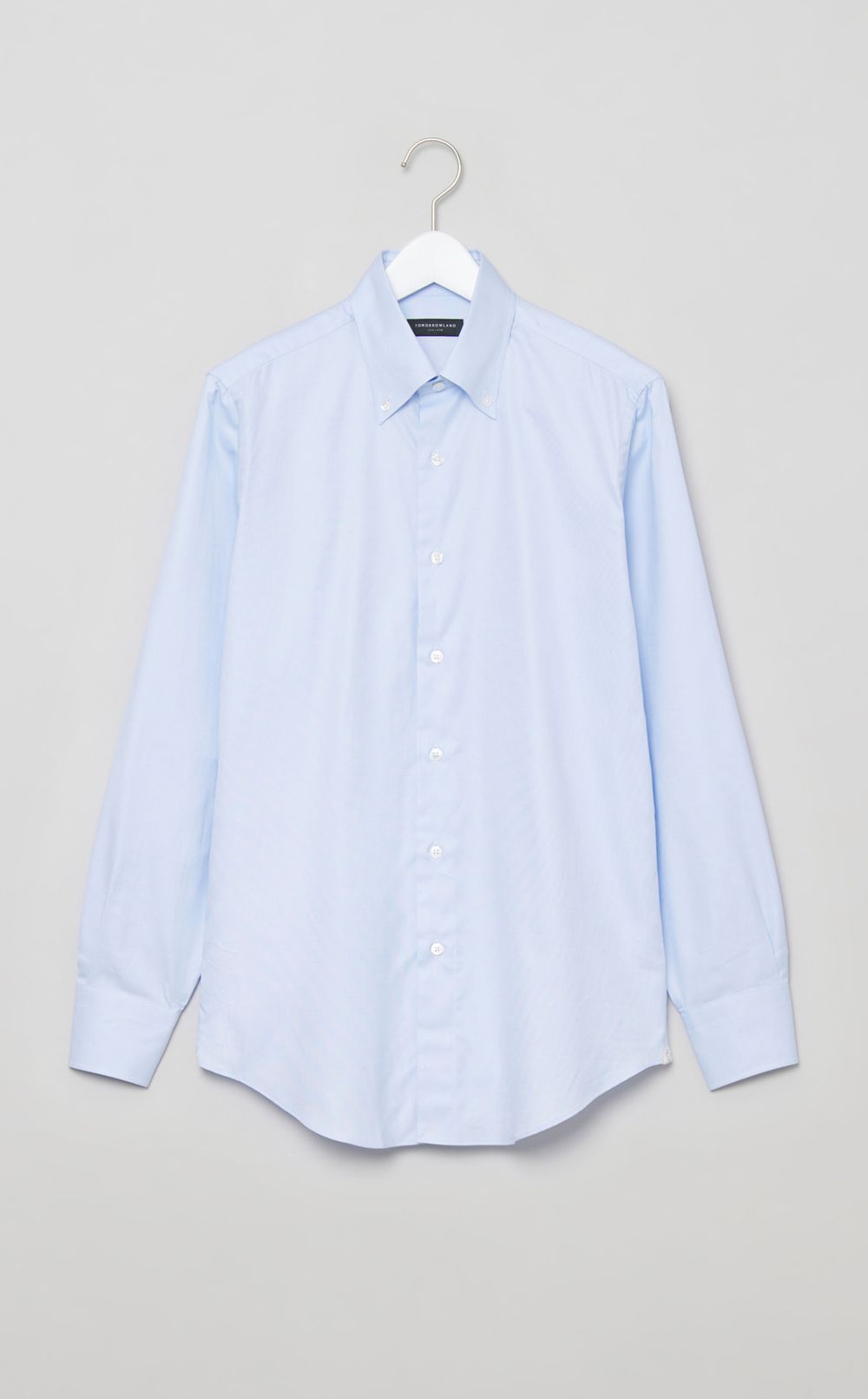 オックスボタンダウンドレスシャツ
