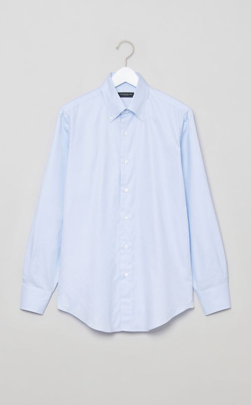 オックスボタンダウンドレスシャツ