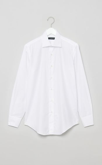 ワイドスプレッドカラードレスシャツ