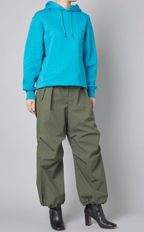 ナイロンスウェットプルオーバー