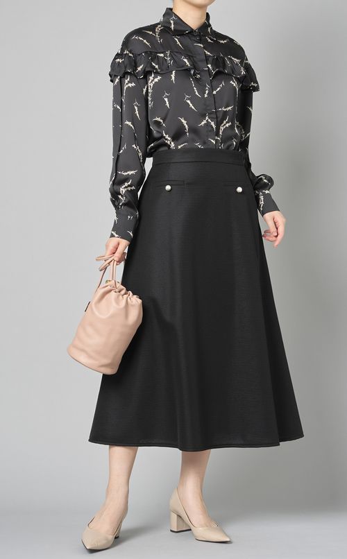 ドロスト巾着レザーバッグ