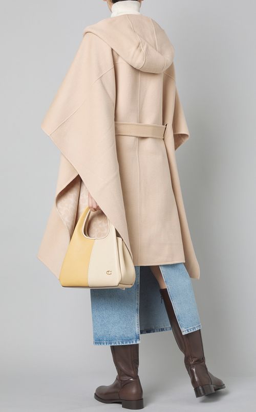 ダブルフェイスケープコート