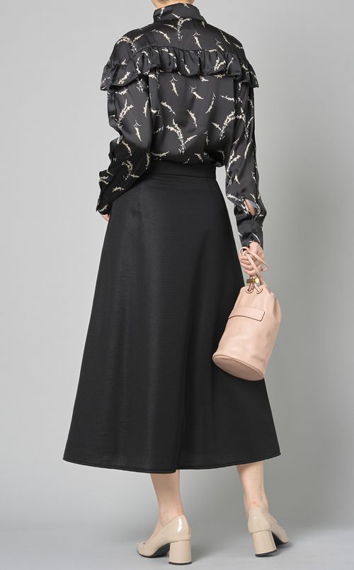 ドロスト巾着レザーバッグ