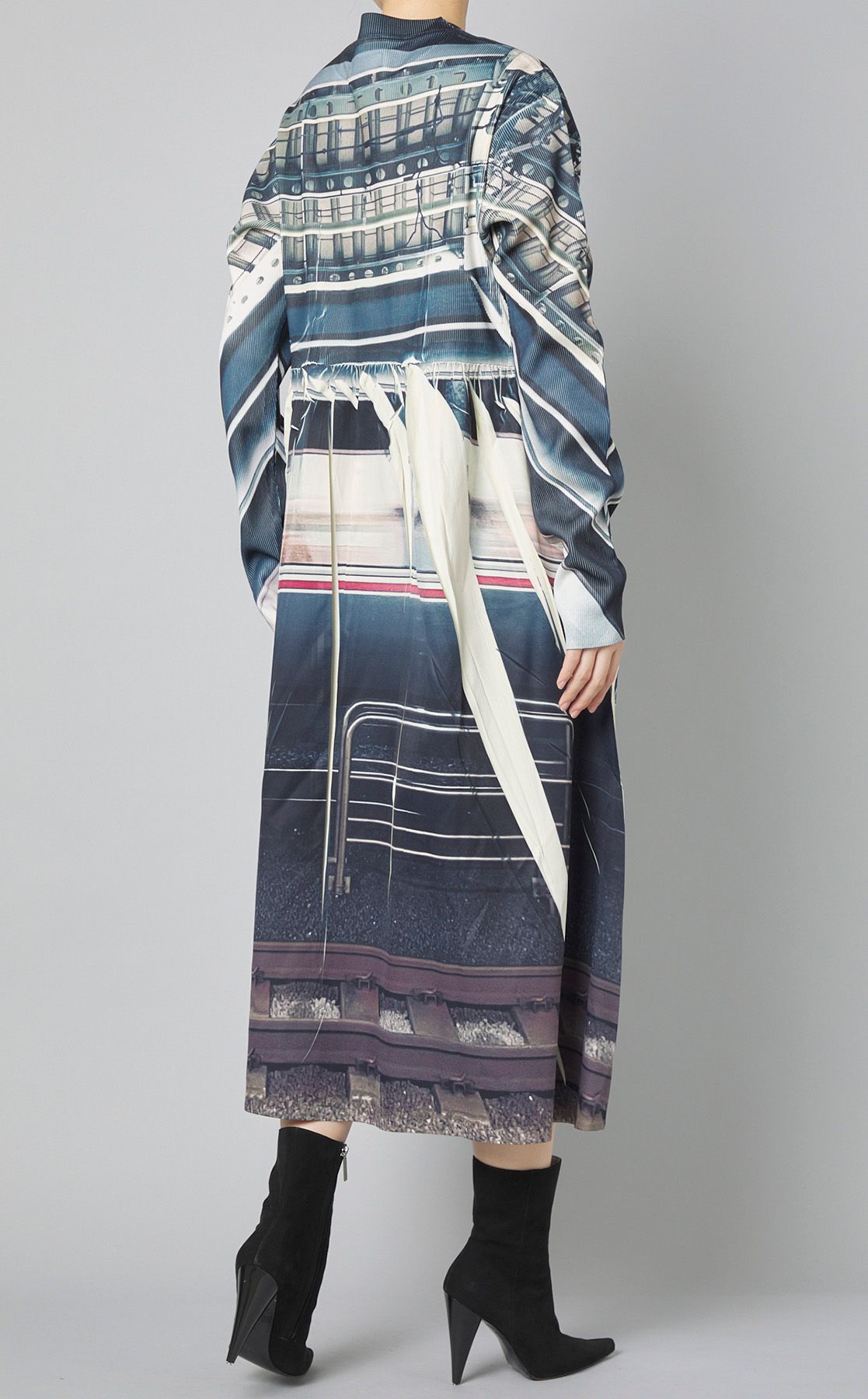 美品 nontokyo 最新 ノントーキョー リブハイネックワンピース 楽天