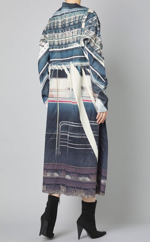 ダイレクトプリントリブワンピース