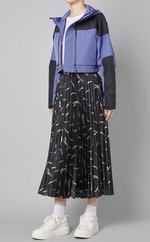 ミニフラワープリントプリーツスカート