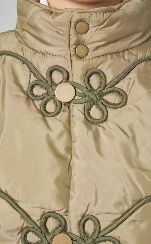 ハイネック中綿ブルゾン