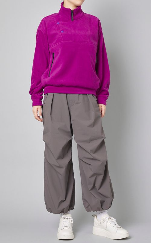 マイクロフリースプルオーバー