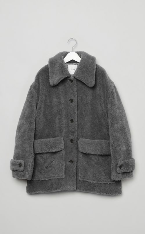 ビッグポケットボアオーバーコート