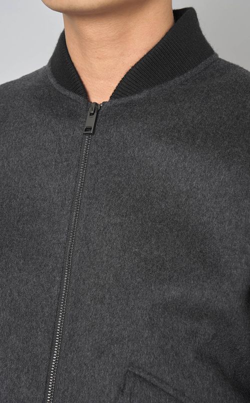 ウールMA-1ブルゾン