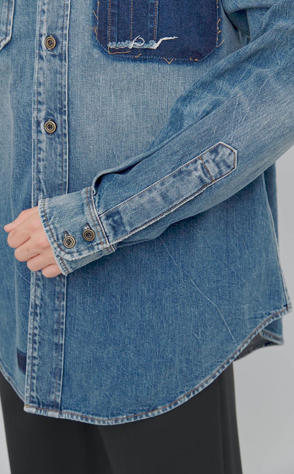 ヴィンテージフィニッシュシャツ