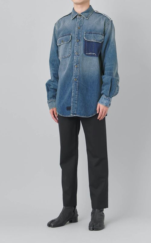 ヴィンテージフィニッシュシャツ