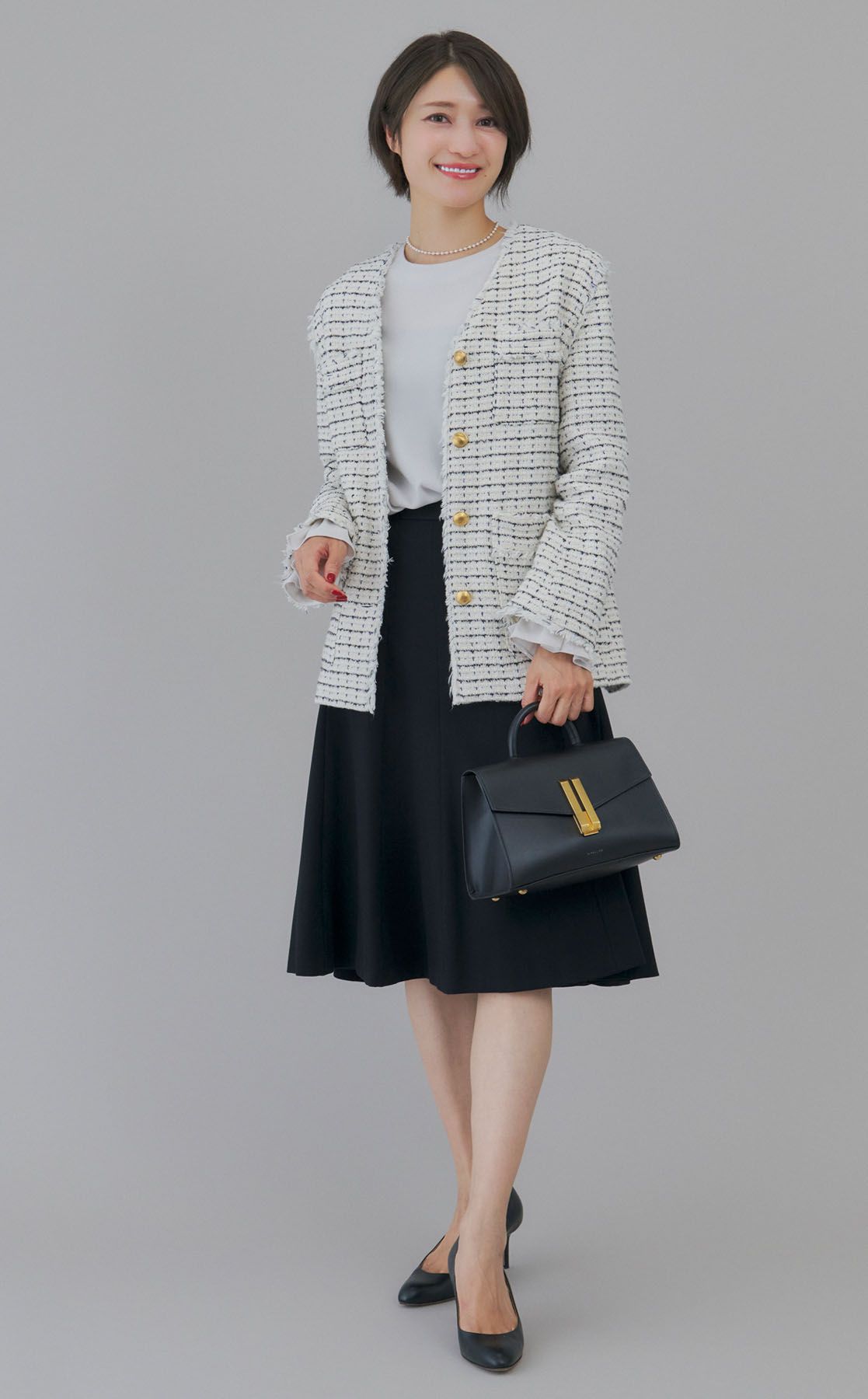 FRAY I.D｜2wayツイードジャケット