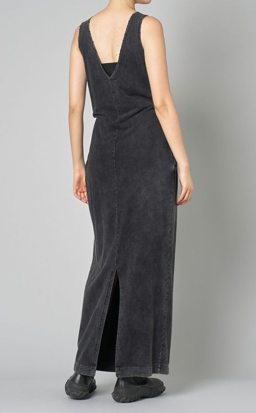 ジャージマキシドレス