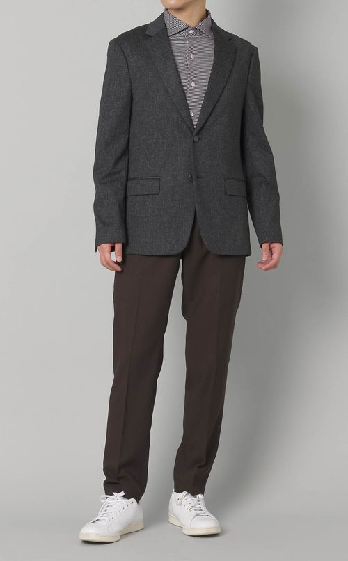 ホリゾンタルカラーチェックシャツ