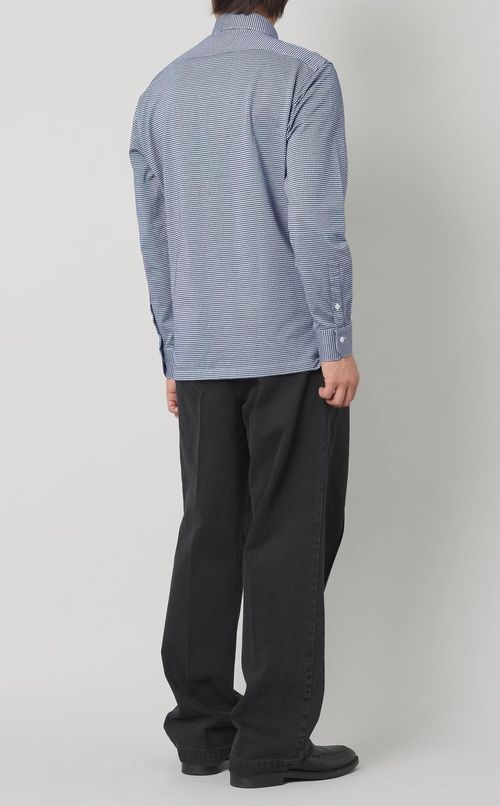 ホリゾンタルカラーチェックシャツ