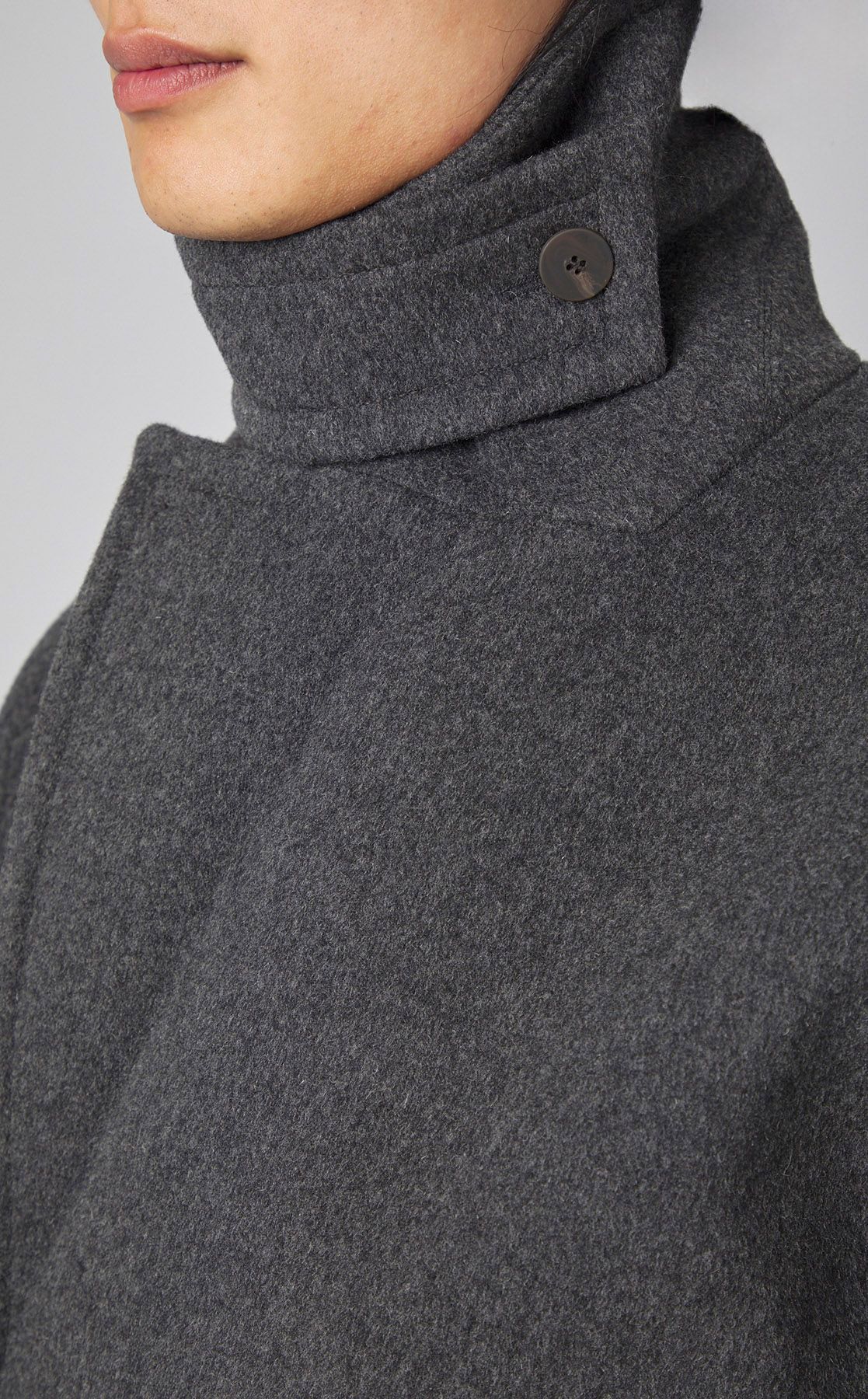 STUDIO NICHOLSON｜ブラッシュドウールPコート