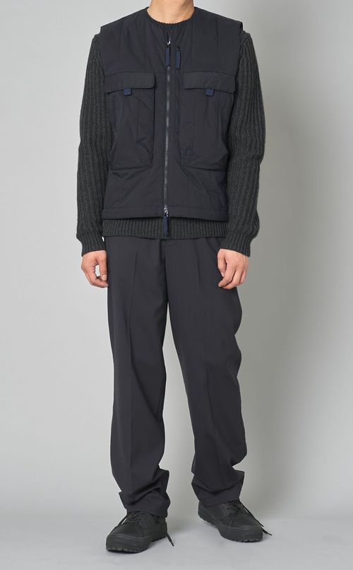 キルテッドユーティリティベスト