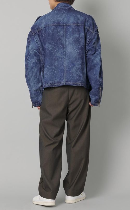 ギャラクシーデニムライダースジャケット