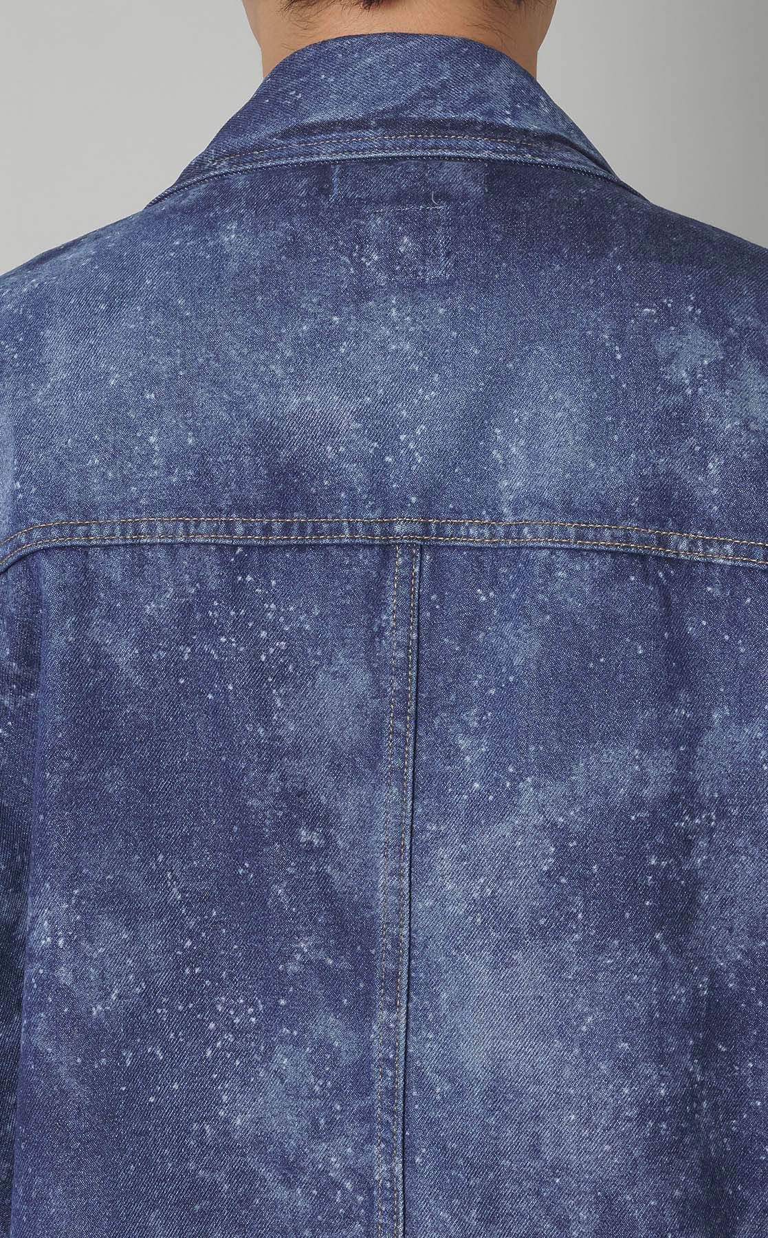 FACETASM｜ギャラクシーデニムライダースジャケット