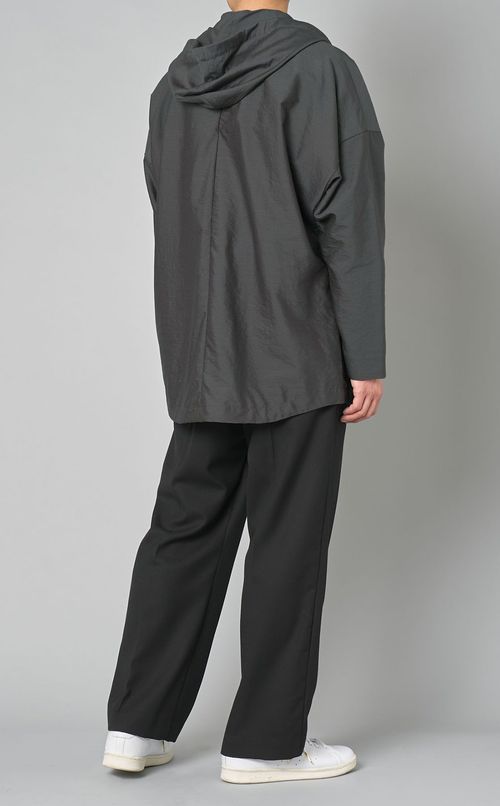 ボイルジップアップフーデッドジャケット